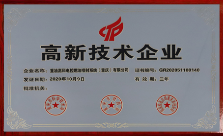 連續(xù)多年高新技術(shù)企業(yè)